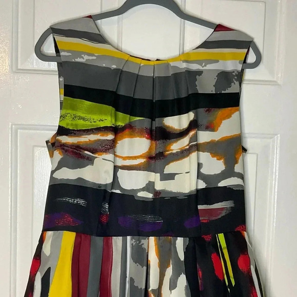 Ellen Tracy Multicolor Dress Size 12 - Picture 3 of 5